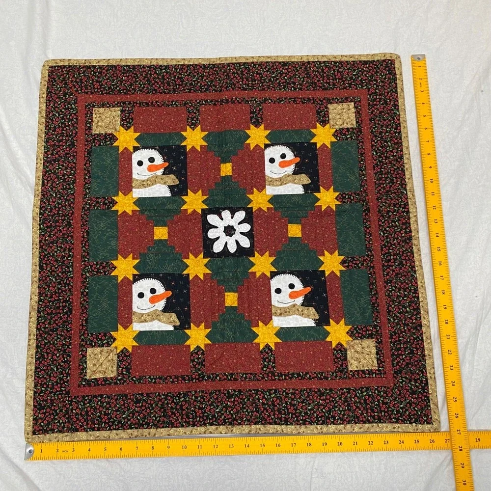 Handmade quilted christmas